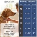 Spark Paws Tactical Large Dog Collar w/Handle - Thick & Wide, Heavy Duty