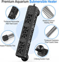 AQQA Aquarium Heater 300W, Submersible Fish Tank Heater for 40-70 Gallon
