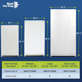 Best Pet Flap Large Replacement Dog Door Non PVC Flap Fits PetSafe PAC11-11039 - Measures 10 1/8" x 16 7/8" Longer Lasting, Most Energy Efficient, Less Shrinkage, BPA Free
