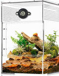 2 PCS Magnetic Temperature and Humidity Monitor for Jumping Spider Enclosure Accessories Digital Thermometer Hygrometer 
