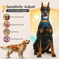 KJKZO Dog Bark Collar for Large Medium Small Dogs, Effective No-Bark Collar, Smart Barking Collar, 2026 Upgraded Bark Collar with 7 Sensitivity, 3 Modes, Waterproof, Carrot Orange