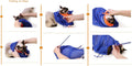 Cat Grooming Bag Puppy Dog Cleaning Polyester Soft Mesh Scratch & Biting Resisted for Bathing Injecting Examining Nail T