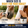 Pure Sole Horse Nose Sunscreen | Moisturizing Equine Sunblock with Non-Nano Zinc Oxide for Pink Noses, White Noses, Sens