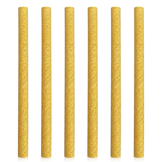 S&X Small Bird Perch Covers, Sand Perch Covers Sandpaper for Budgies, Canaries, Parakeets, Lovebirds and Other Small Birds, 6-Pack