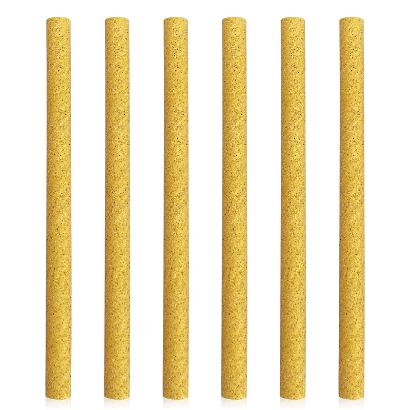 S&X Small Bird Perch Covers, Sand Perch Covers Sandpaper for Budgies, Canaries, Parakeets, Lovebirds and Other Small Birds, 6-Pack