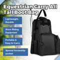 Harrison Howard Equestrian Boot Bag, Equestrian Carry All Tall Boot Bag