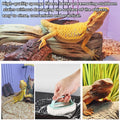 6-Piece Bearded Dragon Tank Cleaning Set, Reptile Enclosure Cleaning Tool Set with Bearded Dragon Nail Clippers&Cleaning