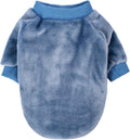 FabriCastle Dog Sweater, 3-Pack Dog & Cat Clothes, Ultra Soft and Warm Pet Jackets XXS XS for Small Dogs Boy & Girl, Winter Pet Apparel Costumes, Puppy Outfits (Grey,Blue,Dark Blue, Small)