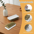 2 PCS Pig Toy, Pig Self-Grooming Scratch Brush with Hanging Hole for Barns