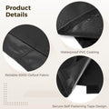 Black 600D Oxford Fabric Bird Cage Cover, 33L x 23W x 41H Inch Weatherproof Parrot Cage Cover, Full Coverage Dustproof S