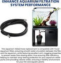 A20015 Ribbed Hosing for Fluval Canister Filter, 9.8Ft Replacement Hose