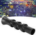 Aquarium Duck Flat Nozzle, Fish Water Outlet Nozzle Water Outlet Return Pipe Plumbing Fitting for Aquarium 32MM