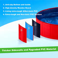 AAApex Atelier Foldable Dog Pet Bath Pool, Collapsible Dog Pet Pool, Bathing Tub Kiddie Pool Doggie Wading Pool for Puppy Small Medium Large Dogs Cats and Kids 32" (Red)