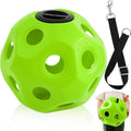 Seenelling 15.75" Extra Large Slow Feed Hay Ball for Horses,Green