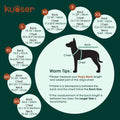 Kuoser Dog Surgery Recovery Suit, Professional Dog Surgical Suit for Back Legs, Soft Dogs Recovery Sleeve to Prevent Lic