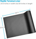 Bearded Dragon Tank Accessories, 120 Gallon Reptile Terrarium Mat Liner, Bearded Dragon Substrate for 4x2x2 Reptile Encl
