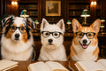 G003 Dog Pet Retro Glasses Hipster Nerd Costume Clear Lens Sunglasses Fits Medium Dogs 18-40 lbs (80s Black-Clear)