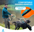 SparklyPets Hands Free Dual Dog Leash, Medium & Large