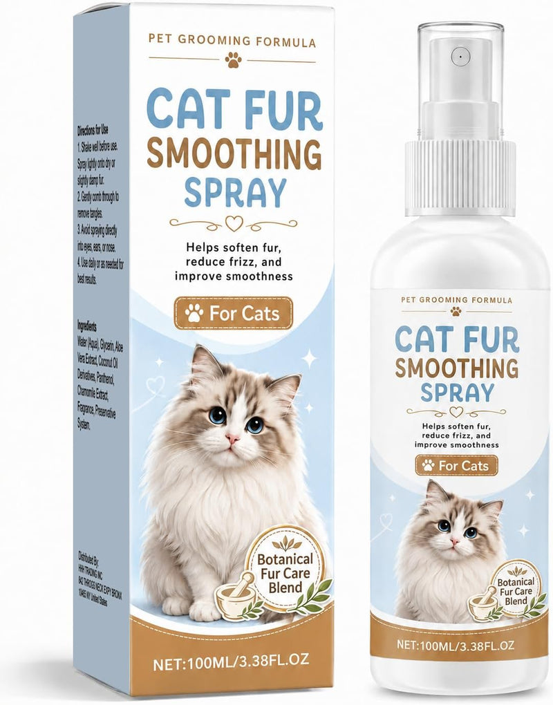 Cat Detangler Spray, Natural Solution for Matted Hair