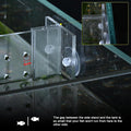 Acrylic Fish Tank Divider,10 Gallon Tank Divider,Adjustment Clear Fish Tank Separator Set with Suction Cups (10gal)
