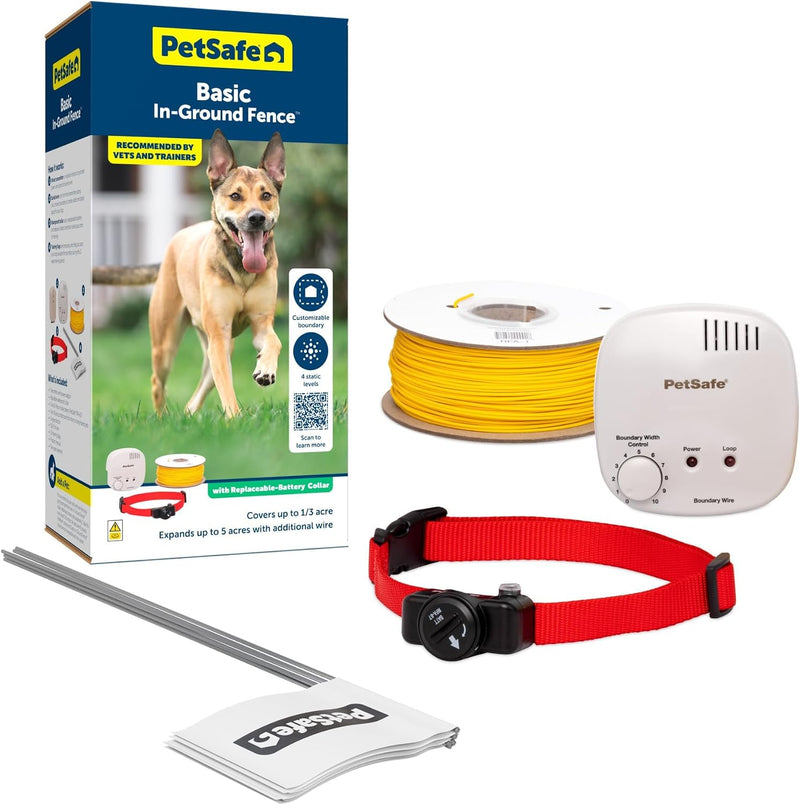 PetSafe Basic In-Ground Fence, Up to 1/3 Acre