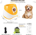 SOCO Automatic Ball Launcher for Dogs, 15 2-Inch Balls, Orange
