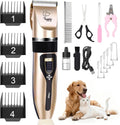 Dog Clippers for Grooming, Low Noise, Electric Quiet, Adjustable Clipper Comb for Dog Grooming Kit, cat Supplies Pet Hai