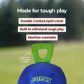 Horsemen's Pride 14" Jolly Tug Horse Toy, Blue (JT14 B),All Breed Sizes