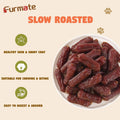 Dog Treats, Soft Slow Roasted Beef Sausage Jerky for Dogs, 10.6 oz