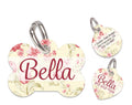 Personalized Pet Tag, Pet ID Tag, Custom Pet tag, Custom Print Tag, Bella Rose, Dog Tag, Cat Tag, Unique Tag