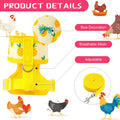 Frienda 2 Pcs Medium Chicken Duck Harness and Leash, Pineapple Strawberry