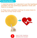 Extragele Heartbeat Puppy Toys Dog Heartbeat Toy for Dog Anxiety Relief and Calming Aid, Heartbeat Stuffed Animal for Puppy Sleep Aid Crate Training, Puppy Essentials Needs Gifts