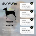 SUNFURA Dog Life Jacket Shark Life Vest for Dogs, Adjustable Swmming Vest with High Buoyancy, Safety Lifesaver with Rescue Handle for French Bulldog Small Medium Breeds, Blue S