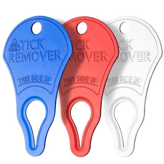 Dimsem 3 Pack Portable Tick Removal Tools, Tick Remover Tools for Dogs, Pets and Humans, Efficient, Safe and Reliable, Tick Key Essentials for Outdoor Activities