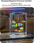 Aquarium Fish Tank Kit, 3 Gallon Betta Fish Tanks Starter Kit with Light and Filter, Blue Sand, Small Tropical Fish, Gup