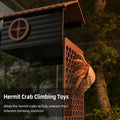 Hermit Crab Accessories | Hermit Crab Climbing Toys with Climbing Wall | Multi-Functional Hermit Crab Hideaway & Foragin