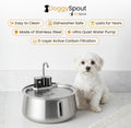 Wireless Dog Water Fountain, Large 4L (135oz)