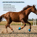 Horse Bell Boots, Ballistic Rubber Overreach Boots