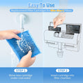 8 Pack Rite-Size C Filter Cartridges Compatible with MarineLand Filters