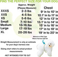 EcoBark XXS Dog Harness, Soft Step in Teacup Puppy Mesh Vest
