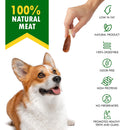 Dog Treats Bones Wrapped Chicken & Rawhide Free Chew - Pet Healthy Dried Snacks & Grain Free Meat - Bulk Best Chews for 