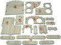 Multi-Chamber Wooden Hamster Hideout, House and Cage Accessory