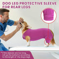 Nanaki Dog Wound Care Shirt,Dog Leg Sleeve to Stop Licking Rear Leg&Abdomen