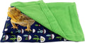 Bearded Dragon Bed with Pillow Lizard Sleeping Bag Blanket Soft Warm Hideout Terrariums Accessories for Reptile Lizard B