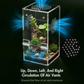 Pre-Assembled Jumping Spider Enclosure, All-Side Ventilation