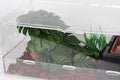 Fake Monstera Reptile Terrarium Plants for Ball Python Snake Gecko
