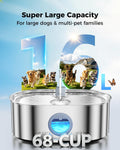 4.2Gal Extra Large Dog Water Fountain, Stainless Steel Pet Water Fountain