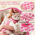 EMUST Cat Surgery Recovery Suit Female, Kitten Onesie for Abdominal Wounds
