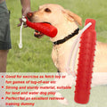 Horolas Dog Float Toy, Retriever Training Dummy, Floating Dog Toys for Water Fetch, Lightweight for Float on The Water Pool Fetch Rope, Interactive Pool Toy for Small to Large Dogs