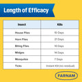 Farnam Endure Gold Killer Fly Spray for Horses, Kills Biting Flies, 32 oz